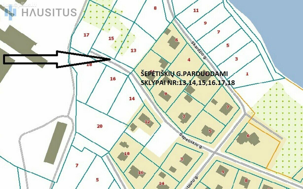 Parduodamas sklypas Anykščių rajono sav., Anykščiuose, Sodų g.