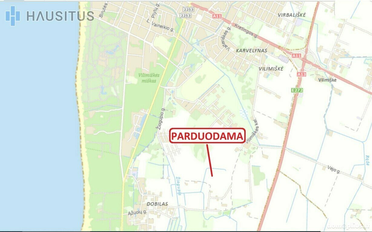 Parduodamas sklypas Palangoje, Klevų 3-oji g.