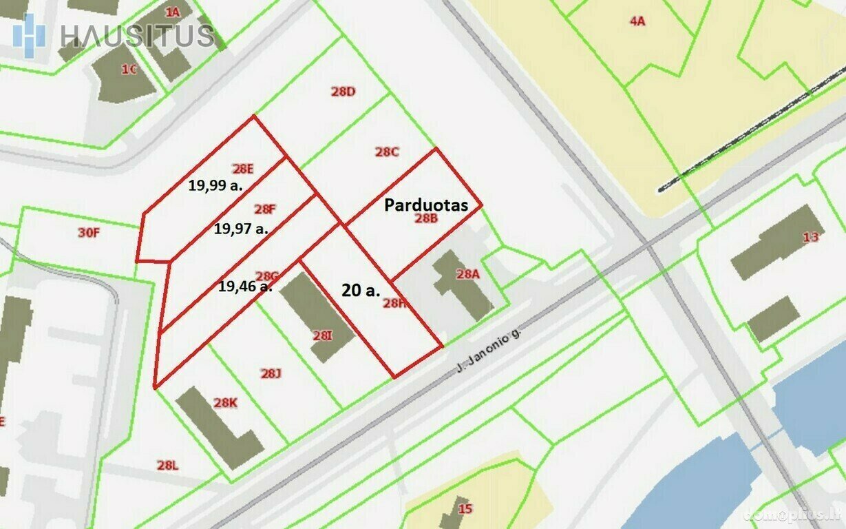 Parduodamas sklypas Panevėžyje, Pramonėse, J. Janonio g.