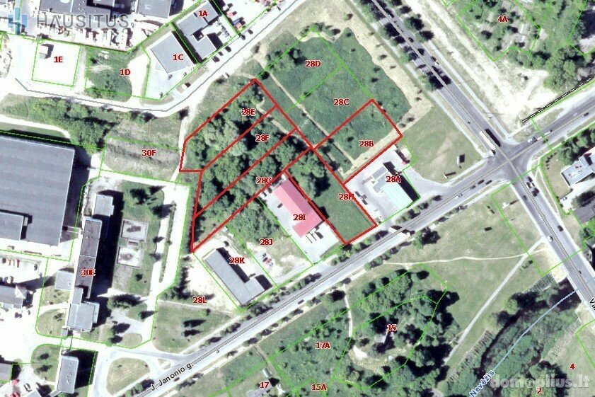 Участок Panevėžyje, Pramonėse, J. Janonio g.