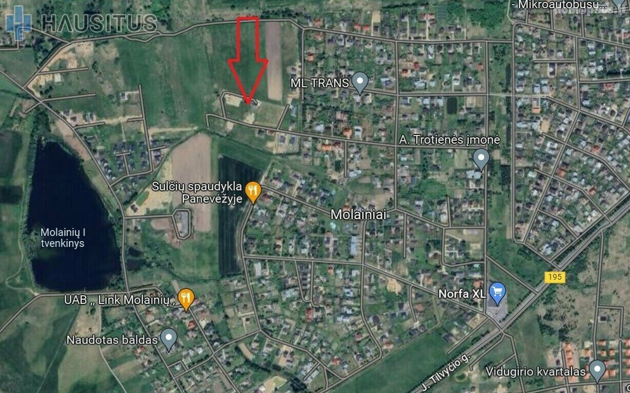Parduodamas sklypas Panevėžio rajono sav., Karčemos g.