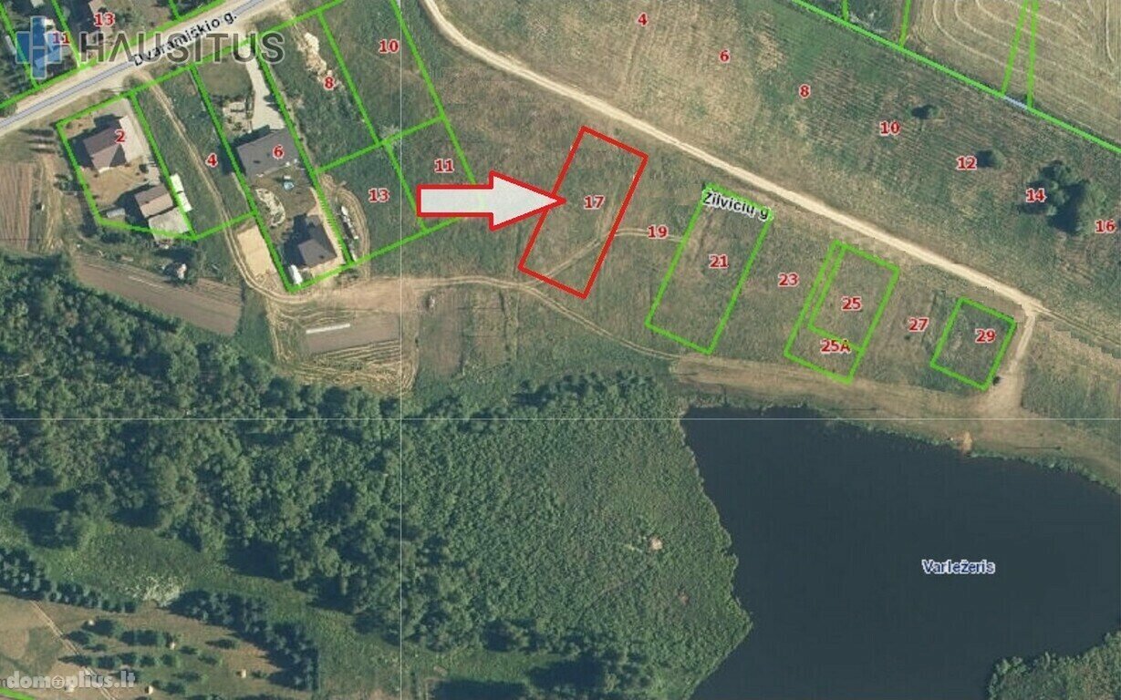 Land for sale Kupiškio rajono sav., Kupiškyje, Žilvičių g.