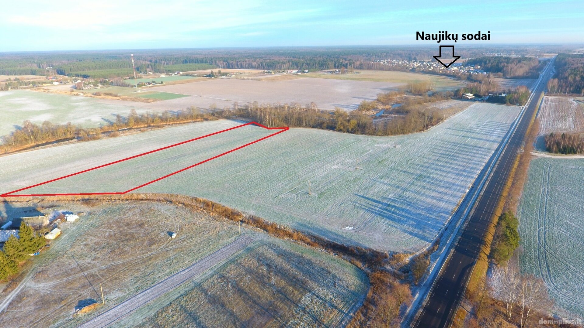 Land for sale Panevėžio rajono sav., Bernotuose