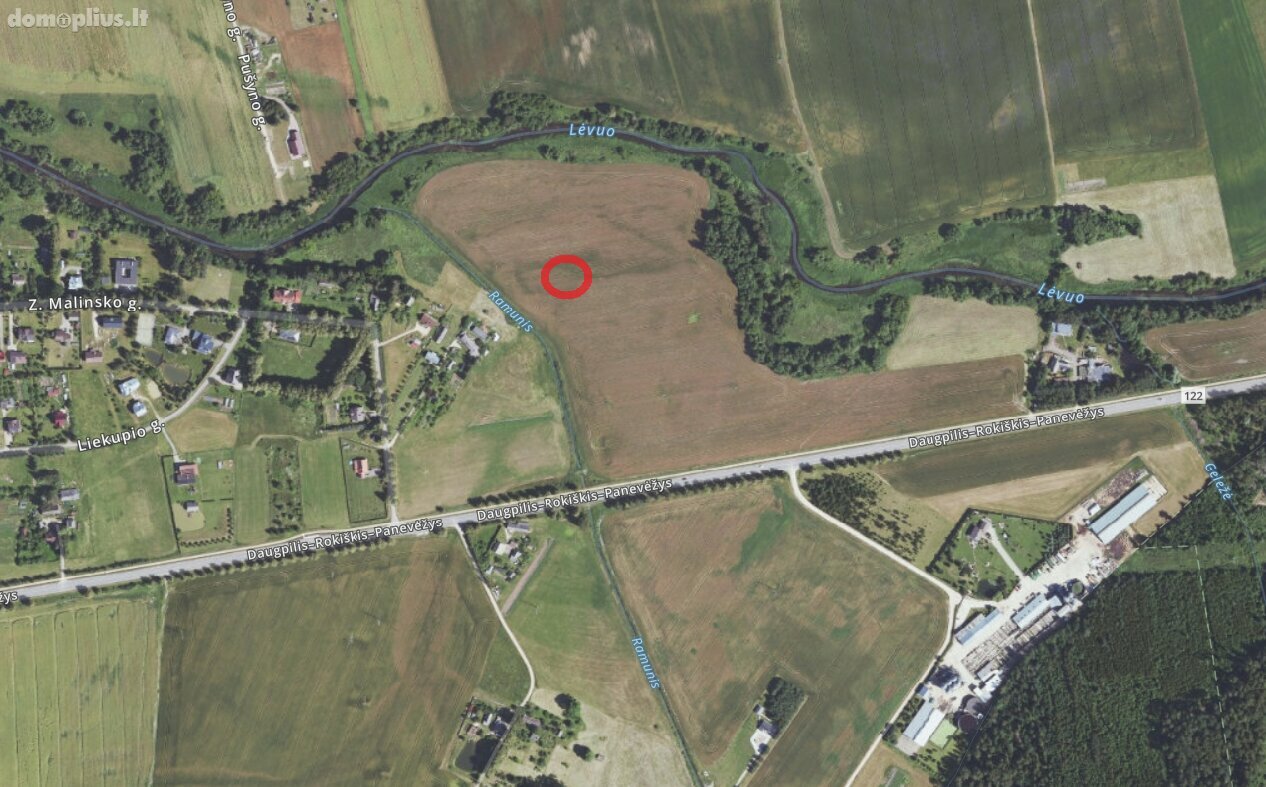 Land for sale Panevėžio rajono sav., Bernotuose