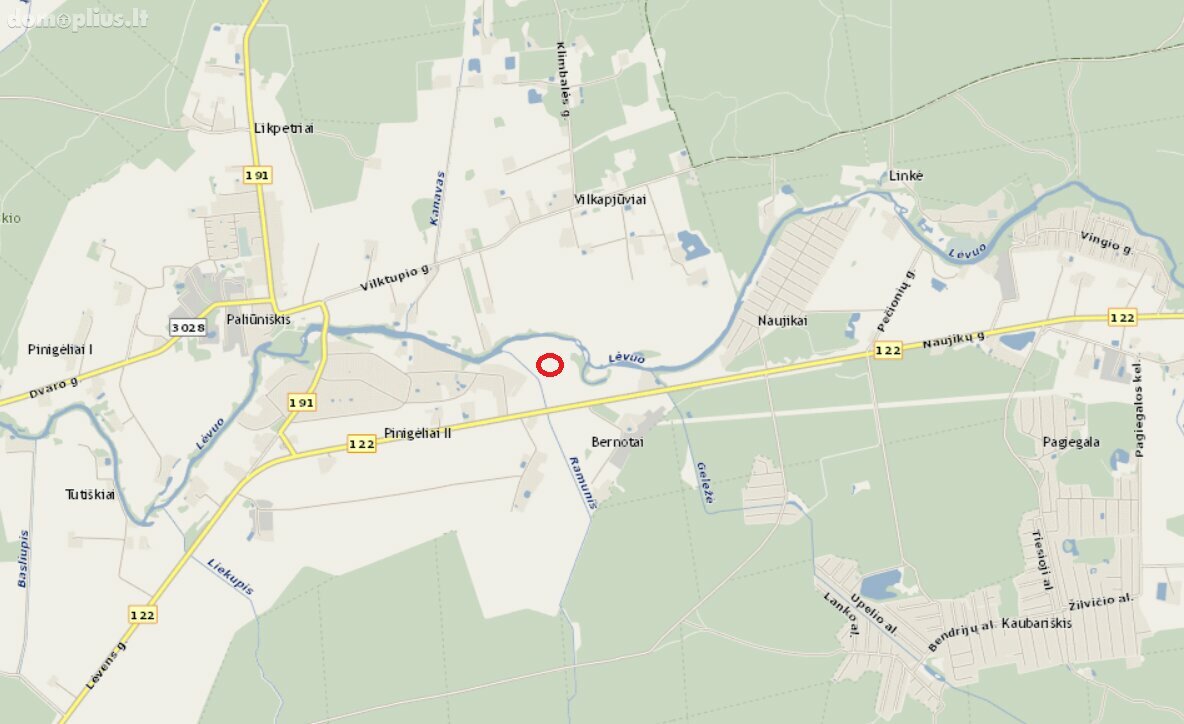 Land for sale Panevėžio rajono sav., Bernotuose