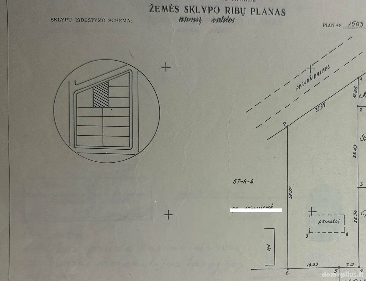 Parduodamas sklypas Marijampolės sav., Marijampolėje, Šarkaičių g.