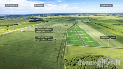 Parduodamas sklypas Klaipėdos rajono sav., Girkaliuose, Gibišėlių g.