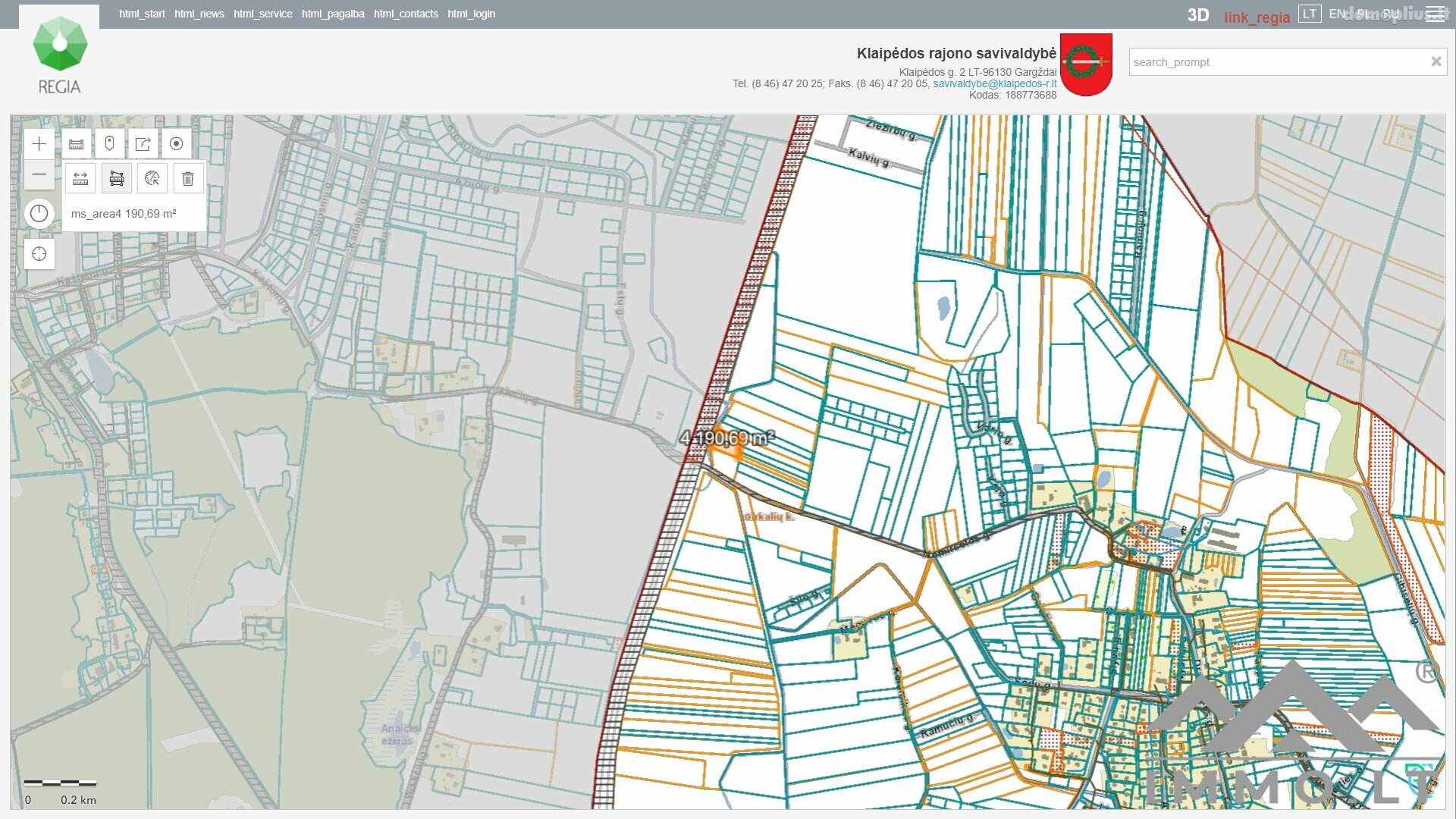 Land for sale Klaipėdos rajono sav., Girkaliuose, Nemirsetos g.