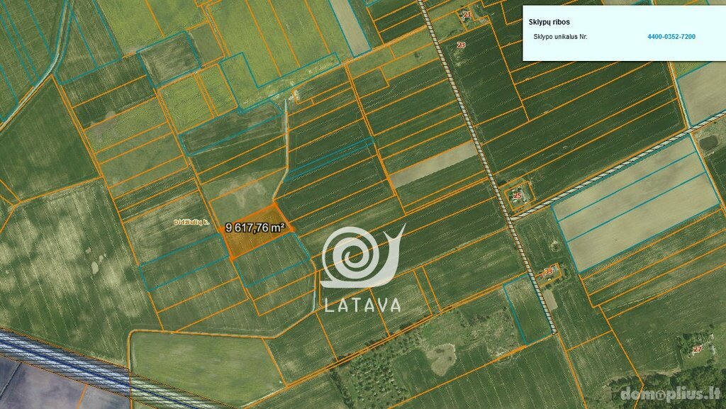 Parduodamas sklypas Raseinių rajono sav., Didžiuliuose
