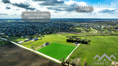 Land for sale Plungės rajono sav., Babrunge, Laukų g.