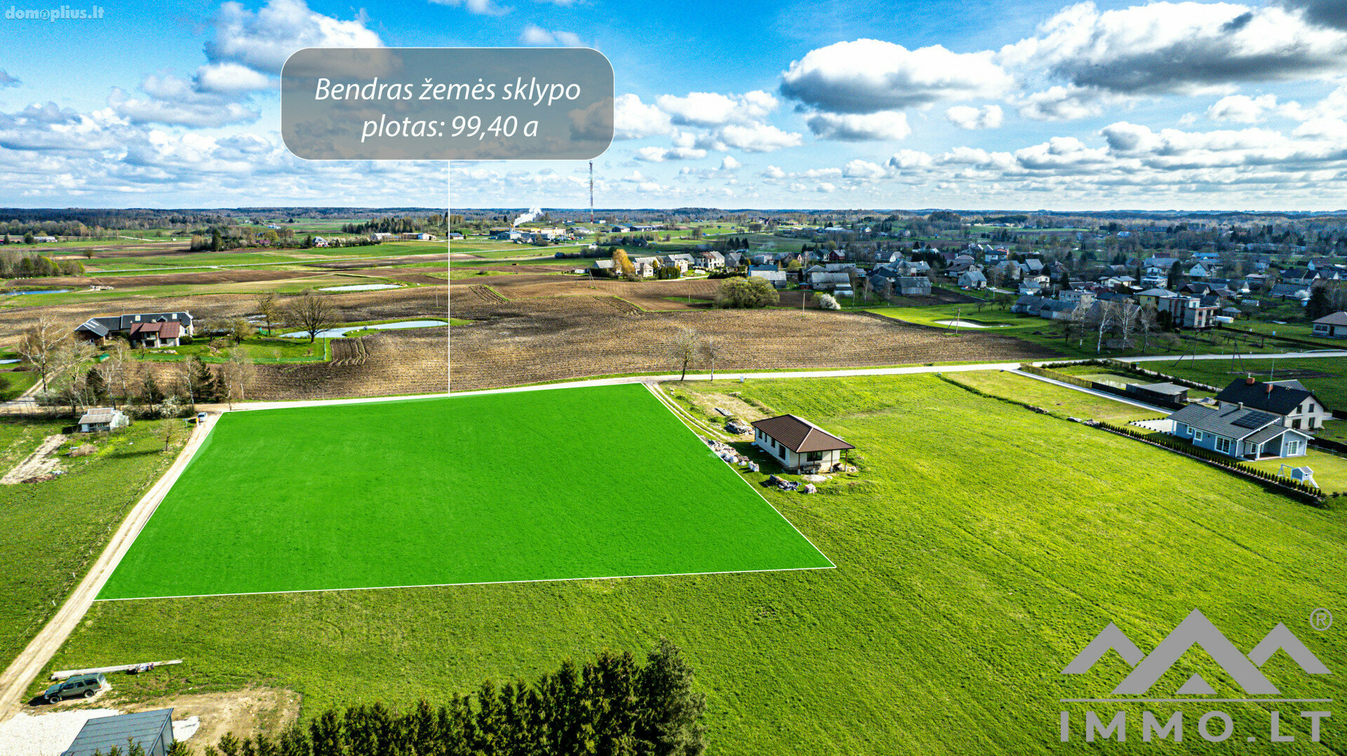 Land for sale Plungės rajono sav., Babrunge, Laukų g.