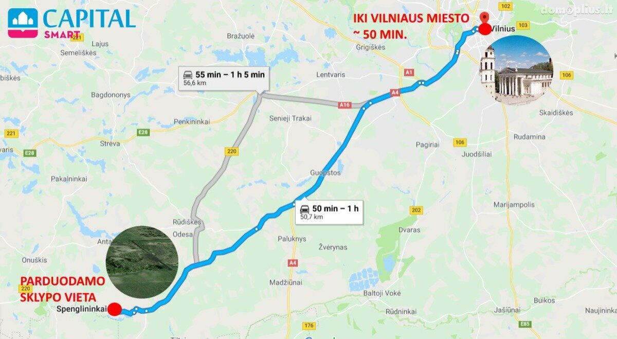 Участок Trakų rajono sav., Spenglininkuose