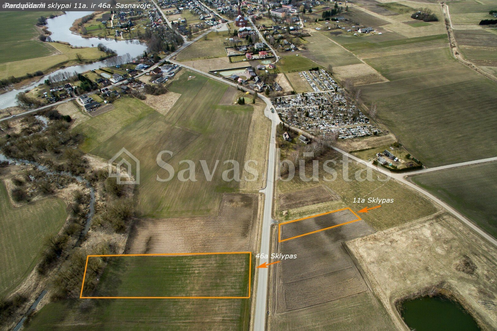 Land for sale Marijampolės sav., Sasnavoje, Pamiškės g.