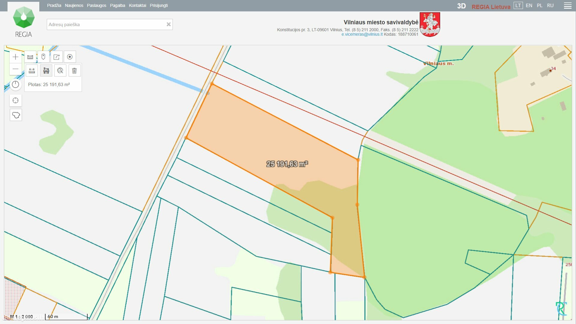 Parduodamas sklypas Vilnius, Keturiasdešimt Totorių