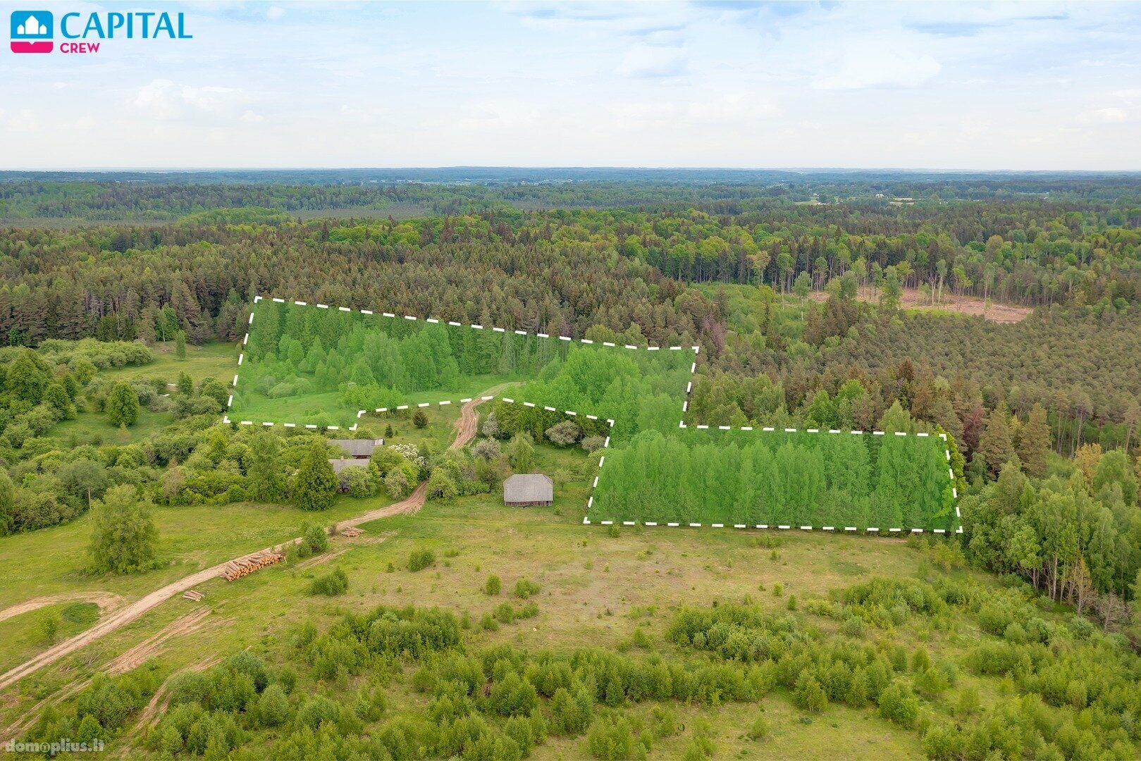 Parduodamas sklypas Vilniaus rajono sav., Žudiškėse