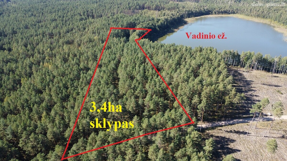 Parduodamas sklypas Lazdijų rajono sav., Ivoškuose