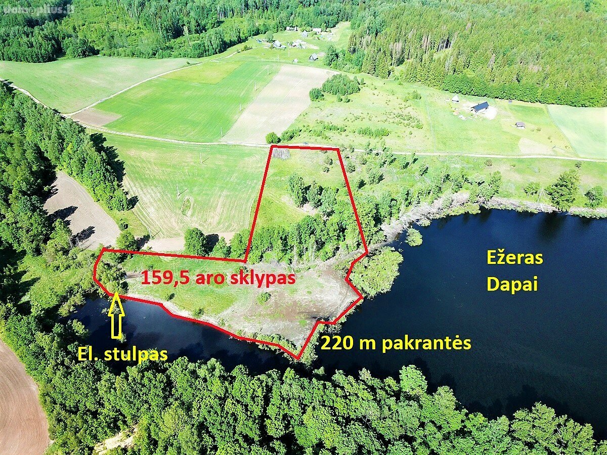Parduodamas sklypas Trakų rajono sav., Raipolyje