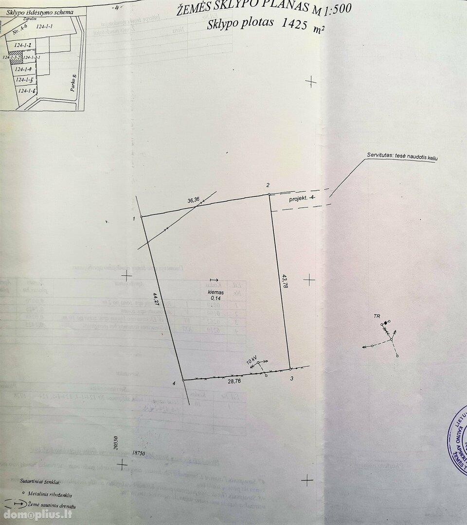 Land for sale Kauno rajono sav., Ramučiuose, Šilo g.