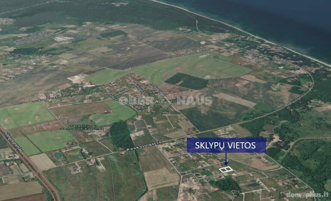 Land for sale Klaipėdos rajono sav., Grabiuose