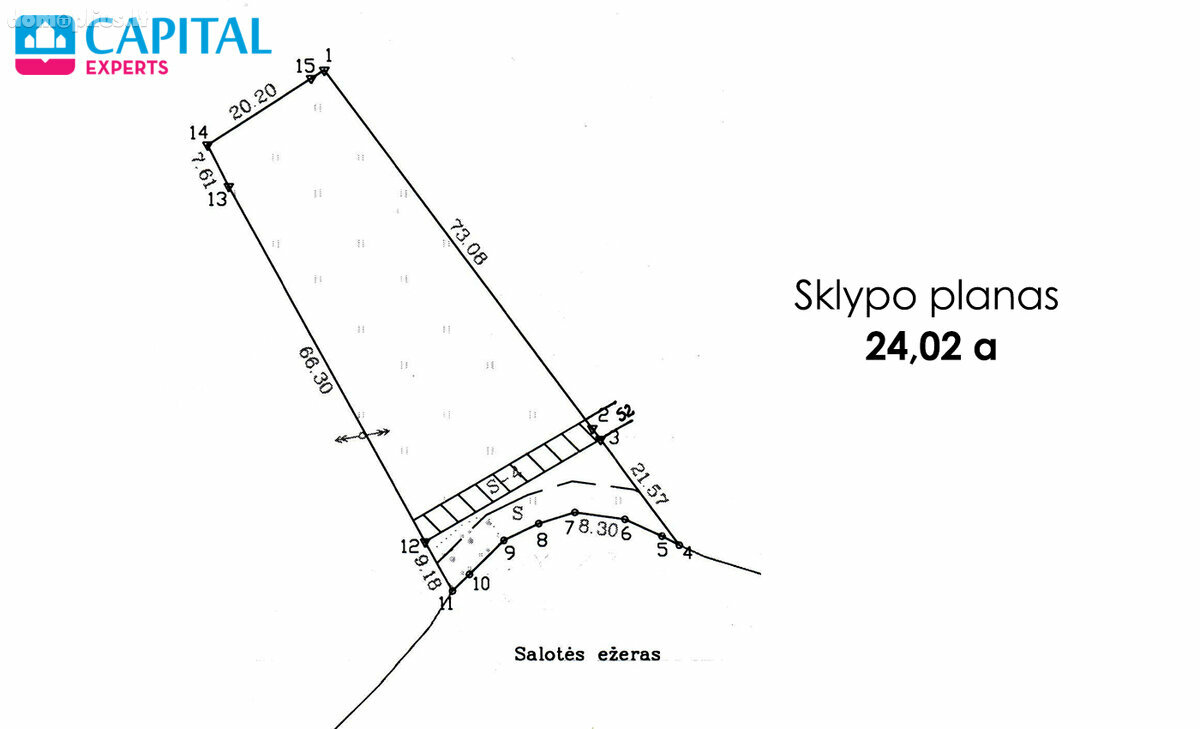 Land for sale Vilniaus rajono sav., Salotėje