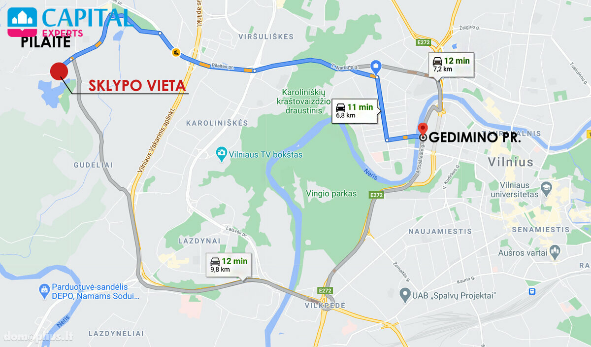 Land for sale Vilniaus rajono sav., Salotėje