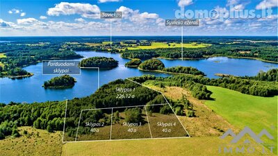Parduodamas sklypas Zarasų rajono sav., Knipiškėse