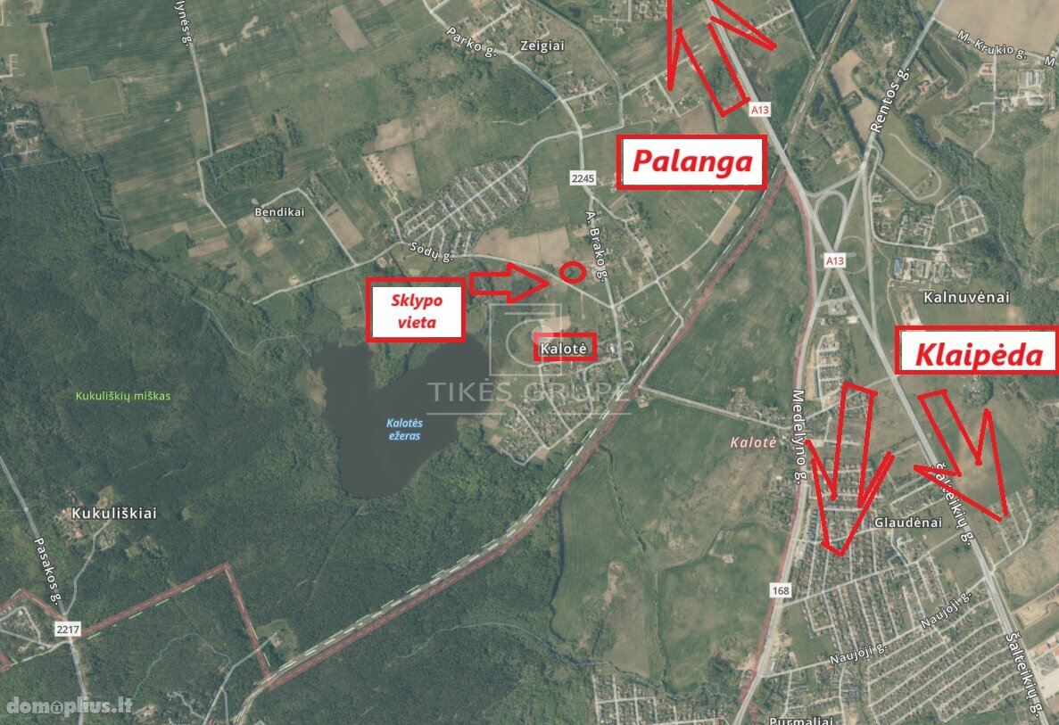 Parduodamas sklypas Klaipėdos rajono sav., Kalotėje, Sodų g.
