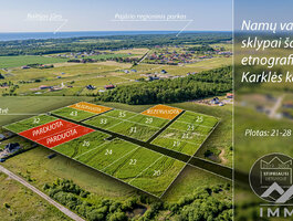 Parduodamas sklypas Klaipėdos rajono sav., Dargužiuose, Kirlikų g.
