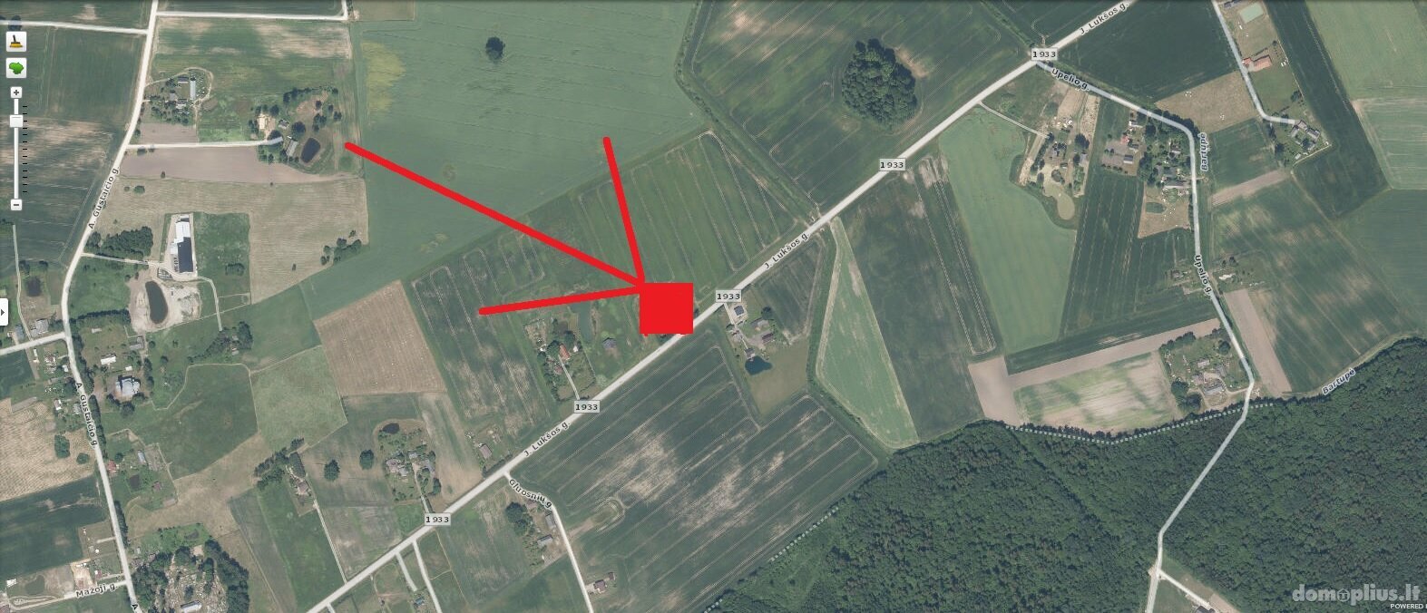 Parduodamas sklypas Kauno rajono sav., Pažėruose, J. Lukšos g.