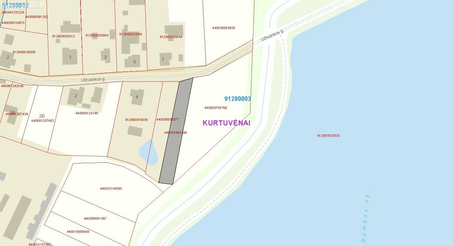 Parduodamas sklypas Šiaulių rajono sav., Kurtuvėnuose