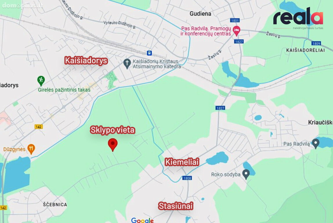 Участок Kaišiadorių rajono sav., Kaišiadoryje, Serbentyno g.