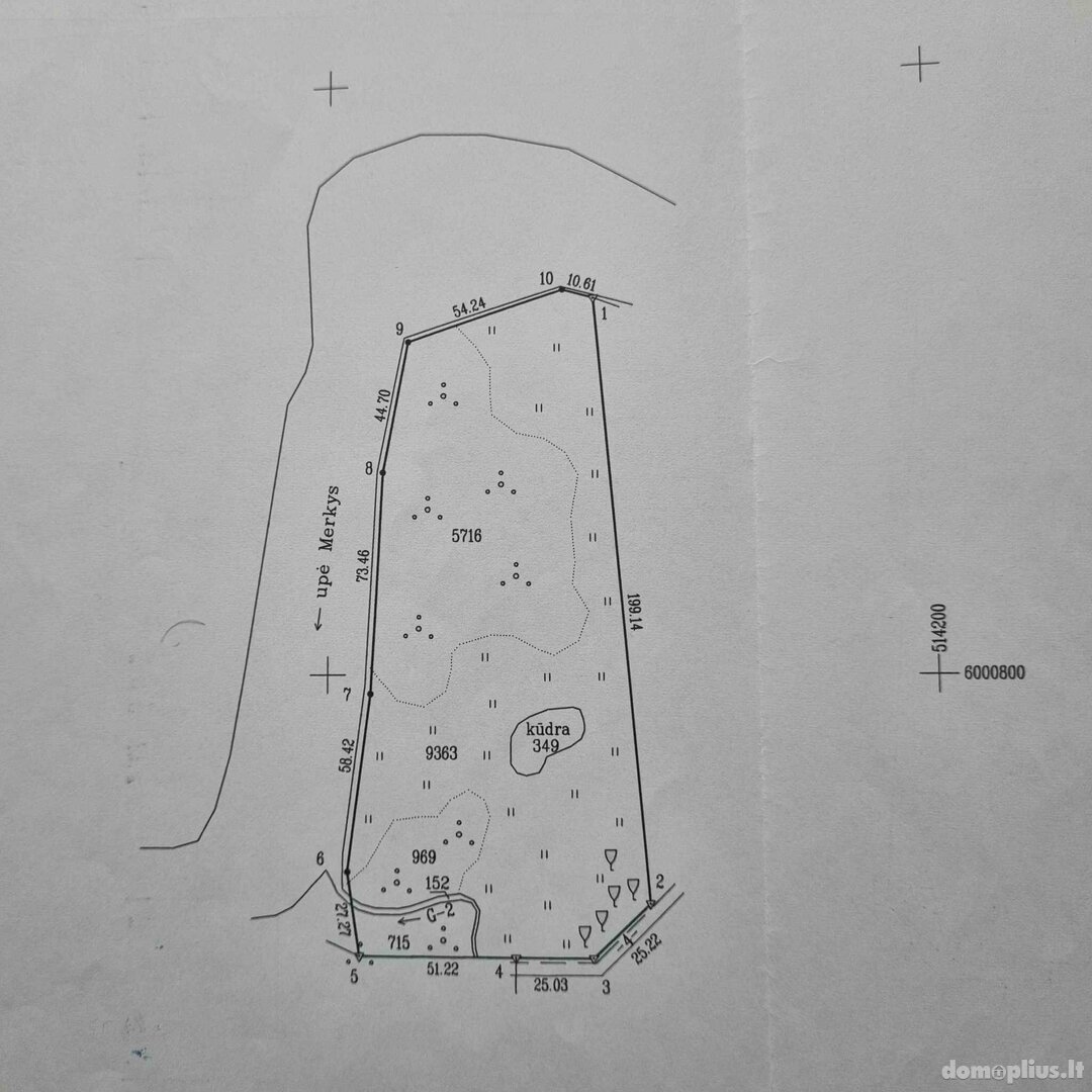 Land for sale Varėnos rajono sav., Jablanave