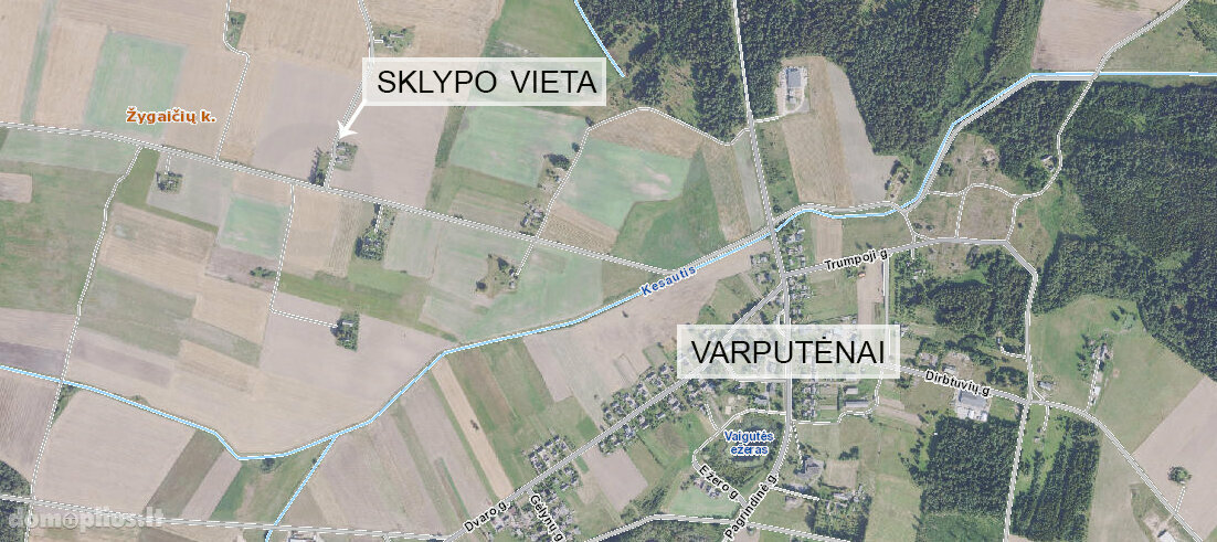 Parduodamas sklypas Šiaulių rajono sav., Žygaičiuose
