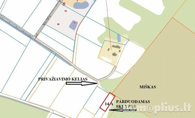 Parduodamas sklypas Šiaulių rajono sav., Lukšiuose