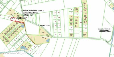 Land for sale Šiaulių rajono sav., Dainos