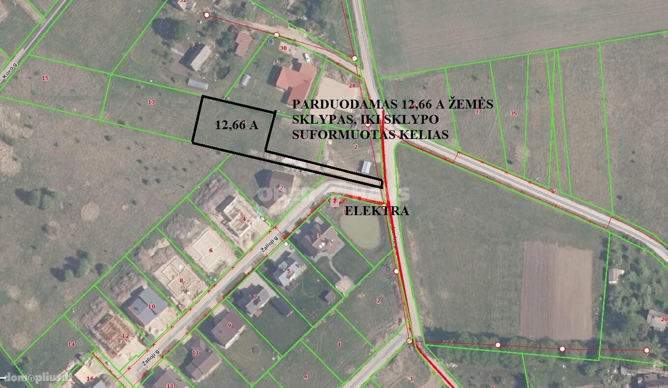 Land for sale Šiaulių rajono sav., Dainos