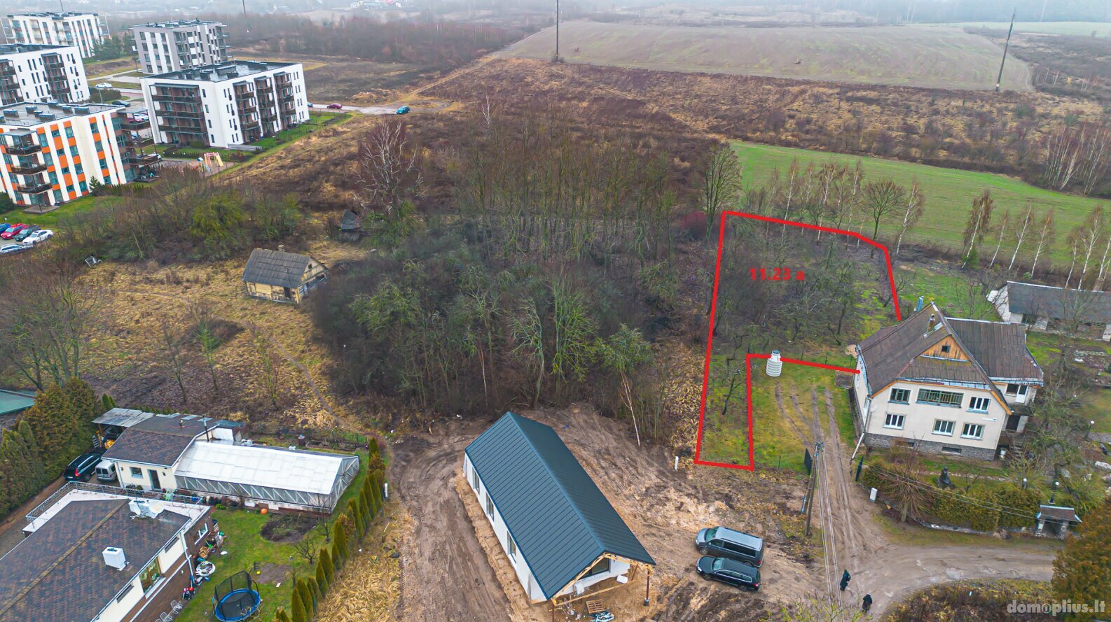 Parduodamas sklypas Vilniuje, Antakalnyje, Skaisterių g.