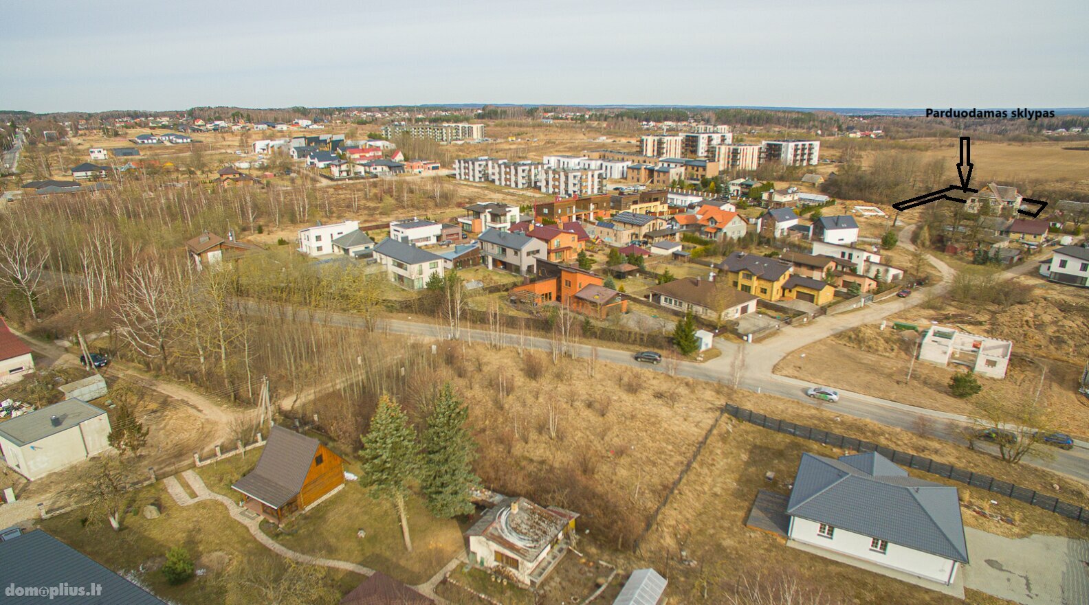 Parduodamas sklypas Vilniuje, Antakalnyje, Skaisterių g.