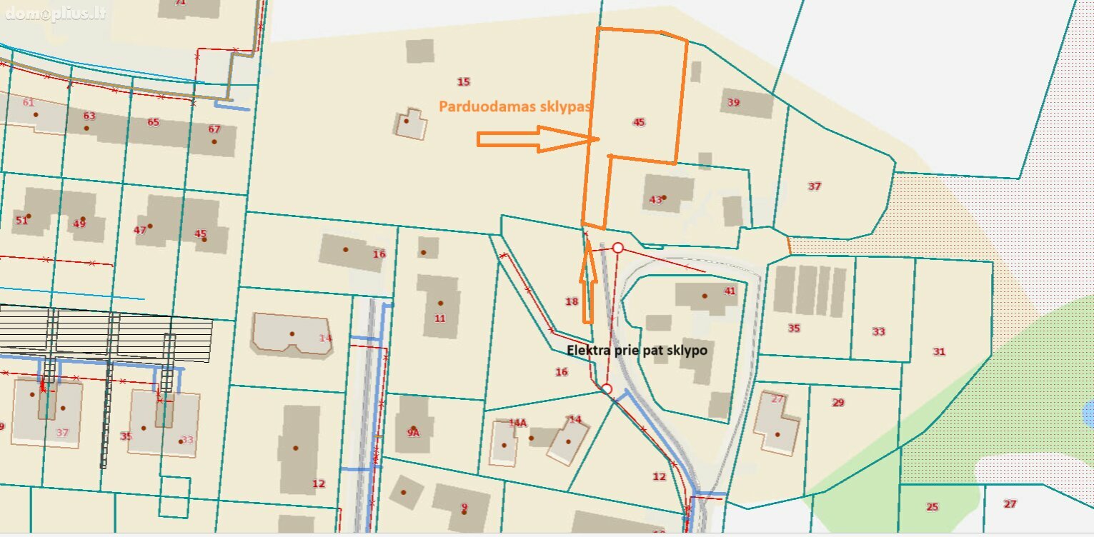 Parduodamas sklypas Vilniuje, Antakalnyje, Skaisterių g.