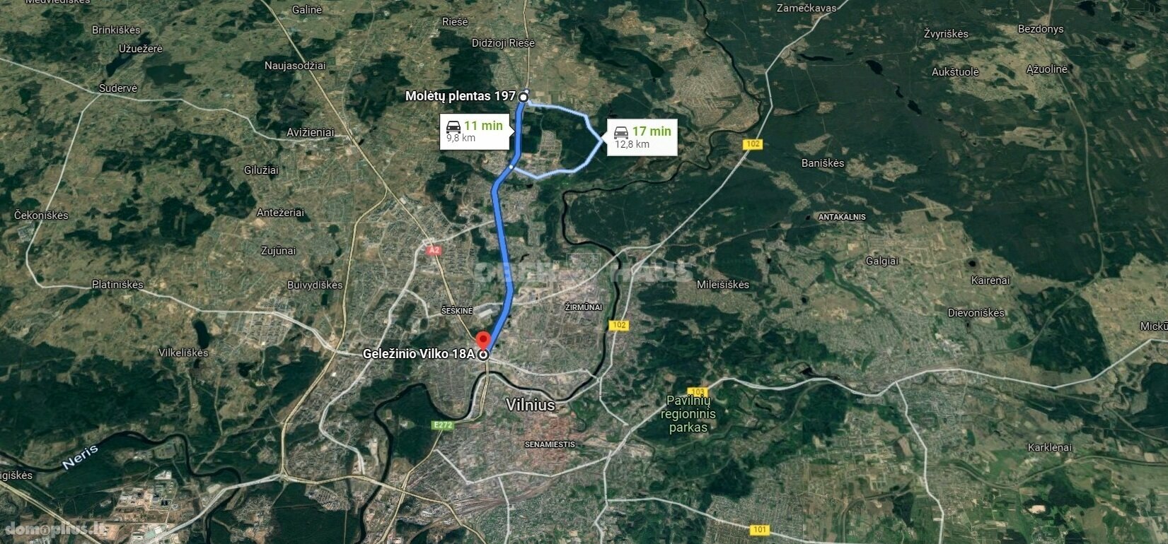 Sklypo nuoma Vilniuje, Santariškėse