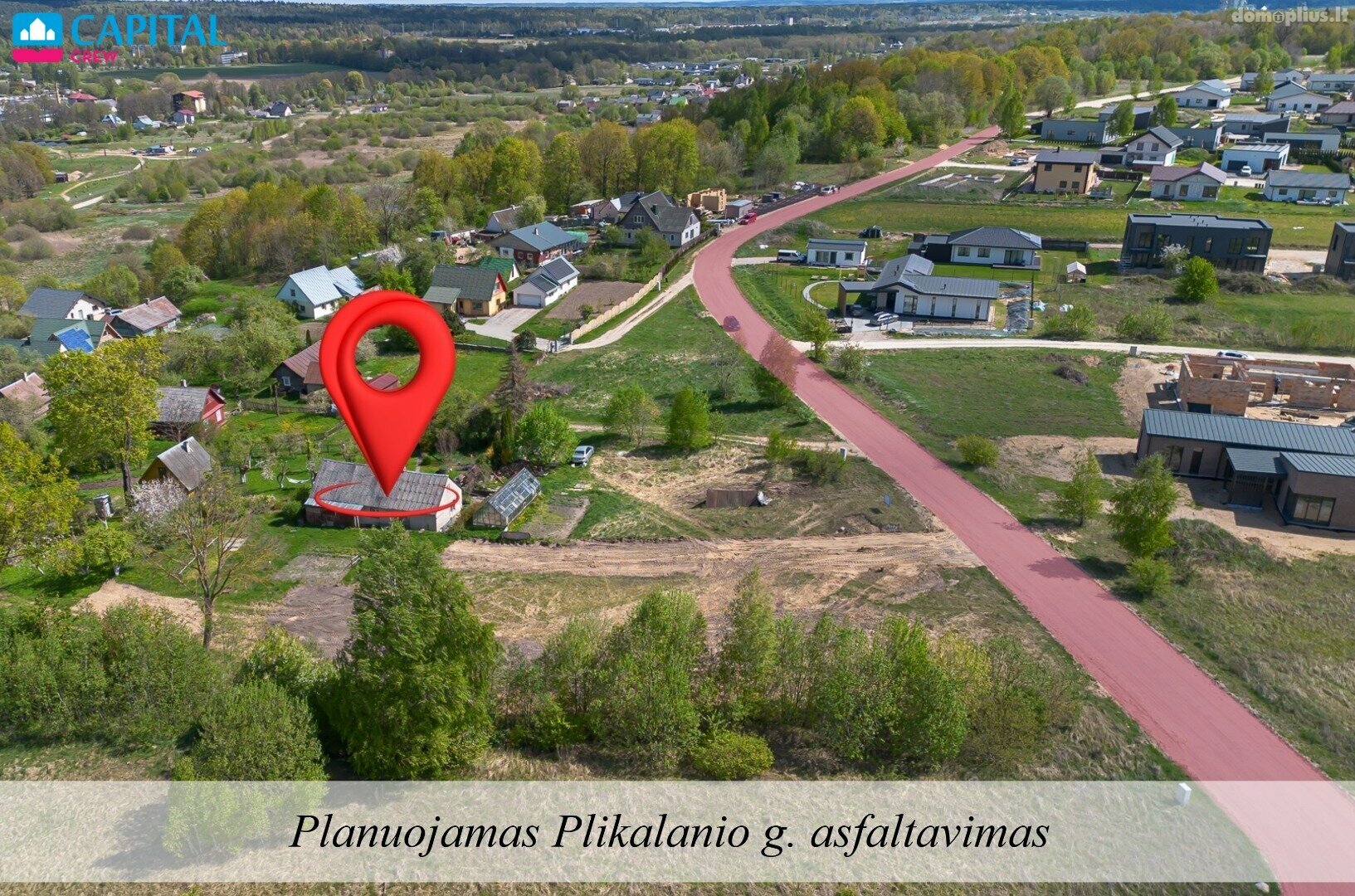 Parduodamas sklypas Vilniuje, Pagiriuose, Plikakalnio g.