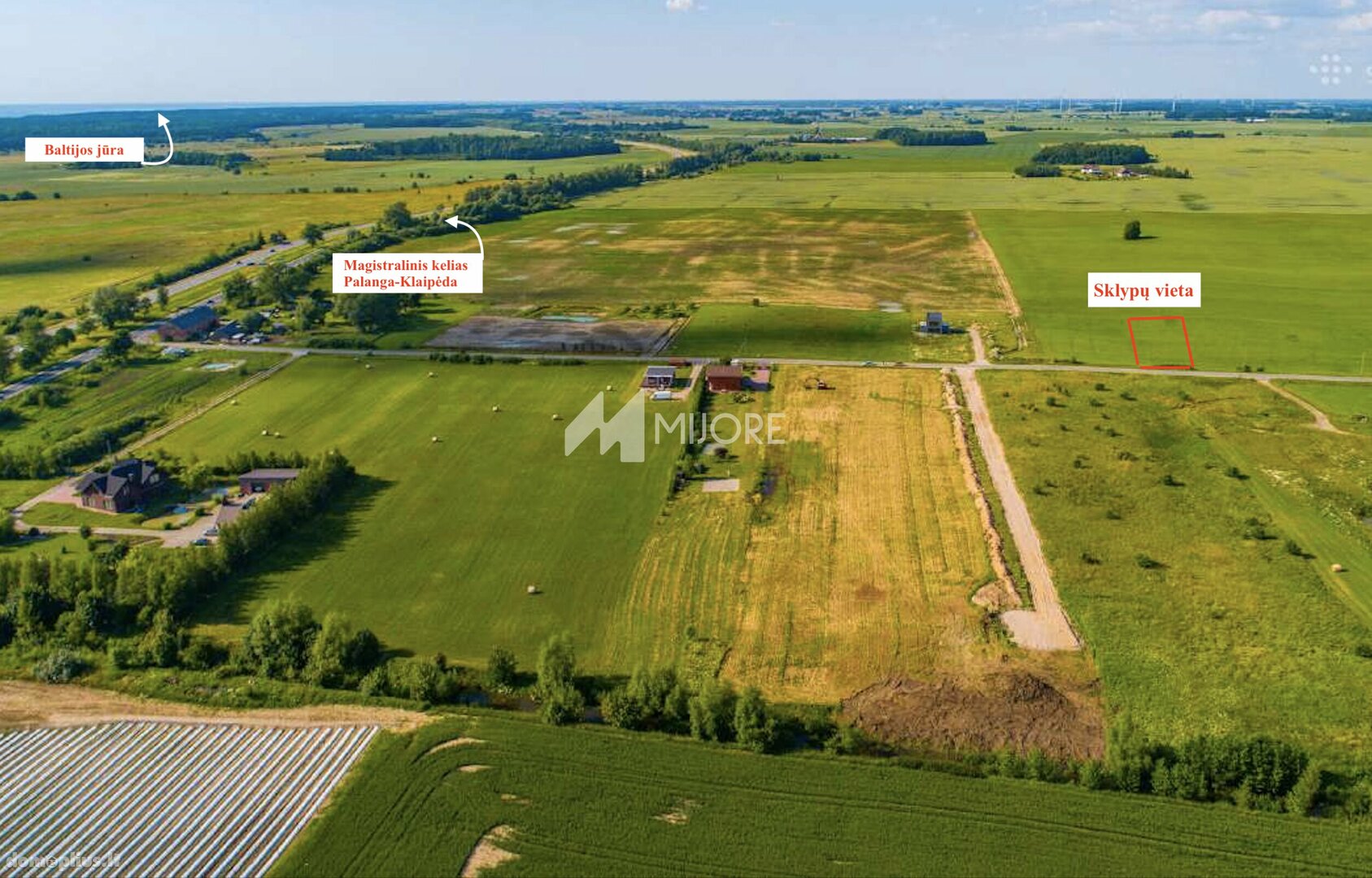 Parduodamas sklypas Klaipėdos rajono sav., Peskojuose, Rąžės g.