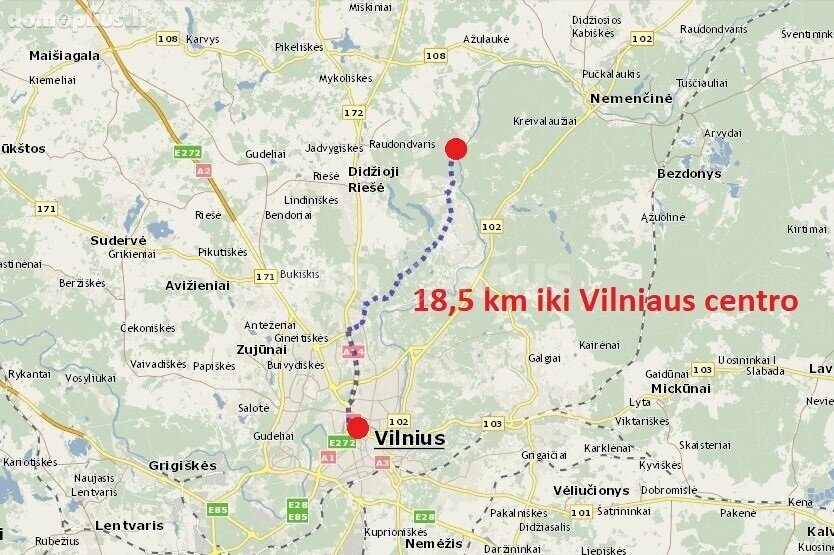 Parduodamas sklypas Vilniaus rajono sav., Joneikiškėse, Europos Parko g.