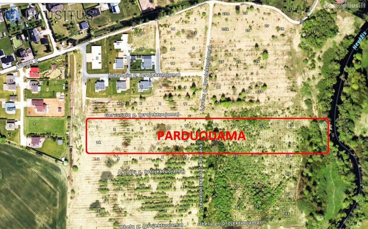 Parduodamas sklypas Panevėžio rajono sav., Vyčiuose