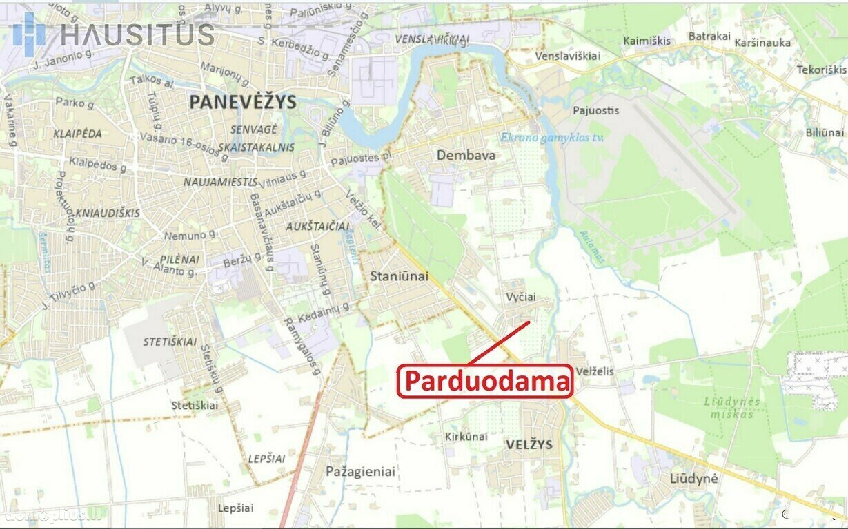 Parduodamas sklypas Panevėžio rajono sav., Vyčiuose