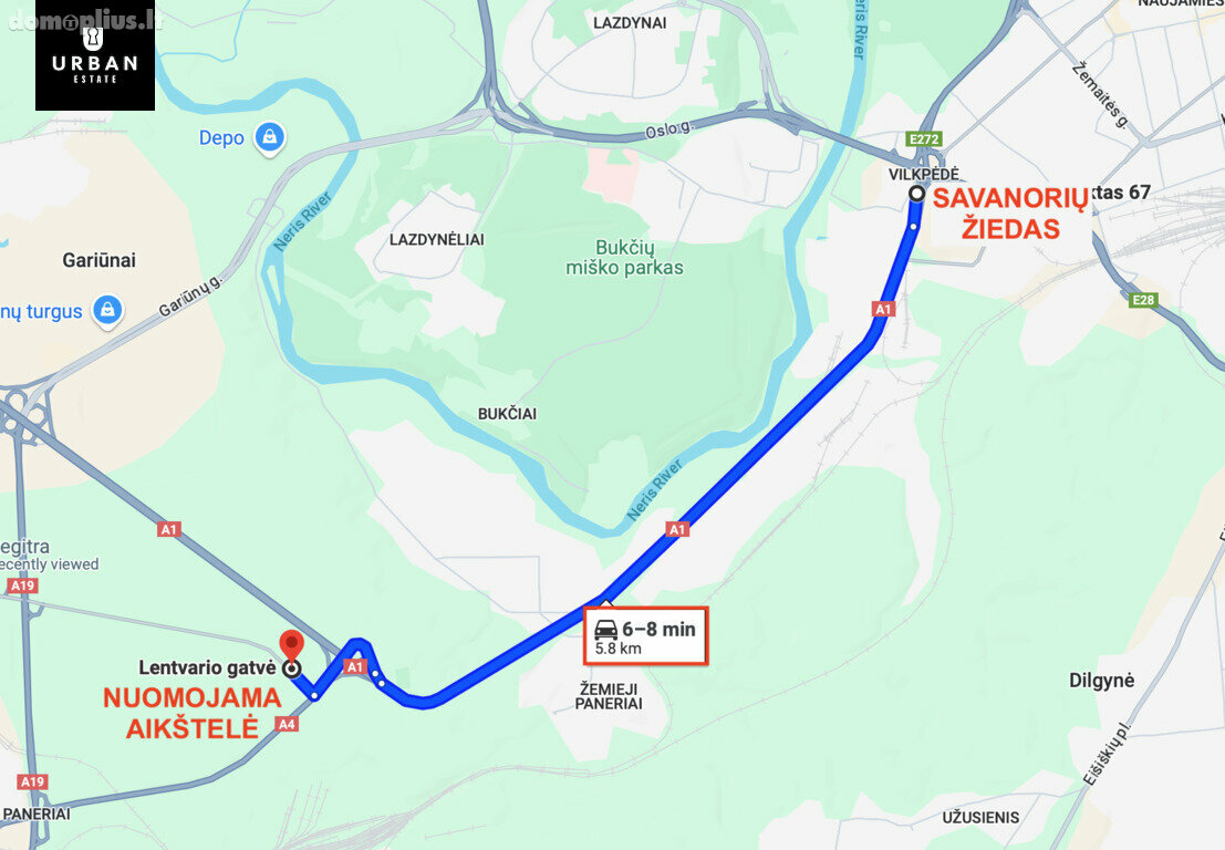 Sklypo nuoma Vilniuje, Žemieji Paneriai, Lentvario g.