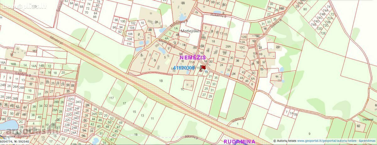 Parduodamas sklypas Vilniaus rajono sav., Motiejiškėse, Medininkų g.