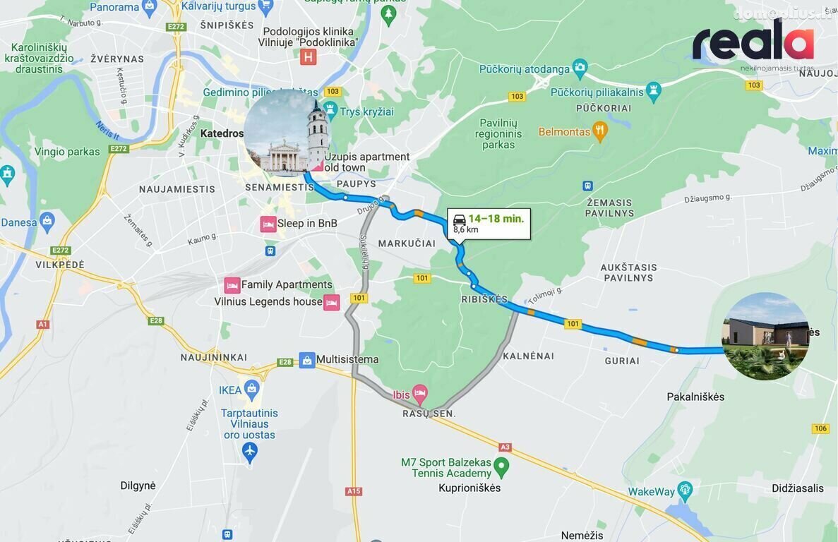 Участок Vilniaus rajono sav., Rokantiškėse