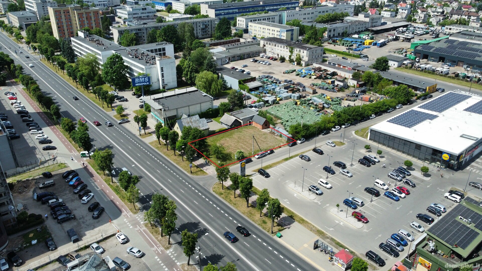 Parduodamas sklypas Kaune, Žaliakalnyje, Savanorių pr.