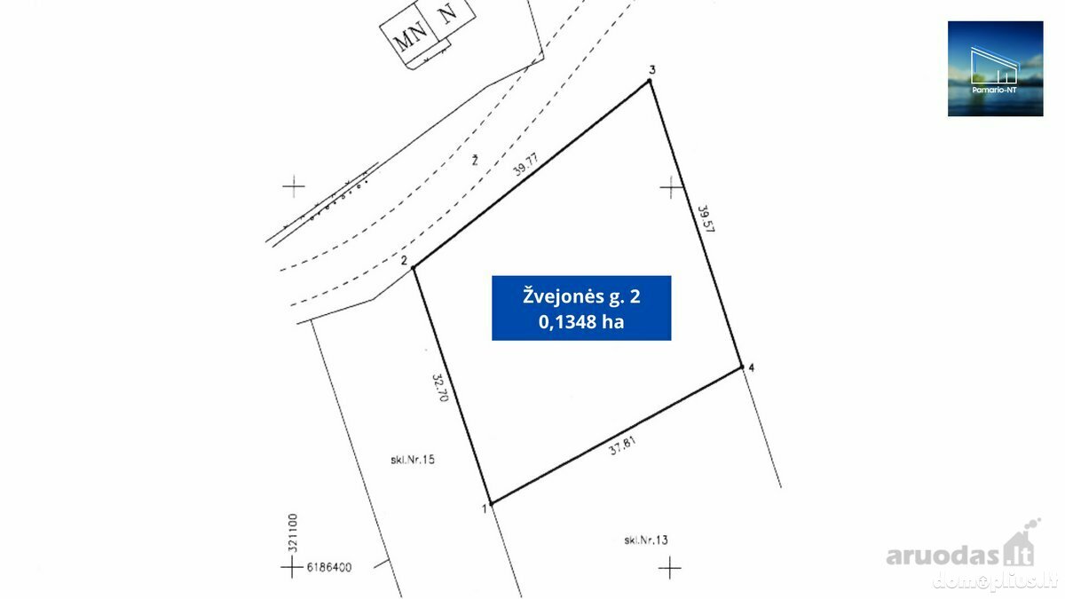 Parduodamas sklypas Klaipėdos rajono sav., Kalotėje, Žvejonės g.